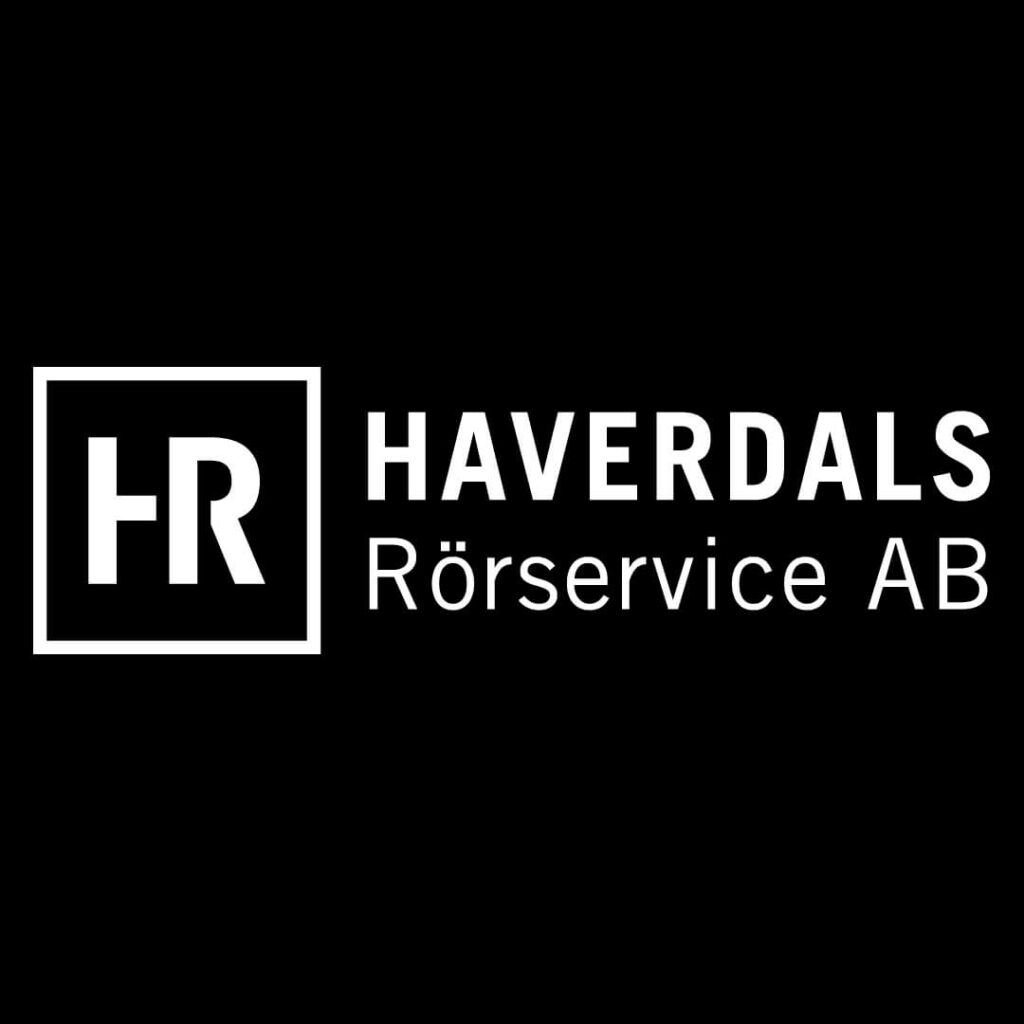 Karins Grafiska har tagit fram logotypen till Haverdals Rörservice