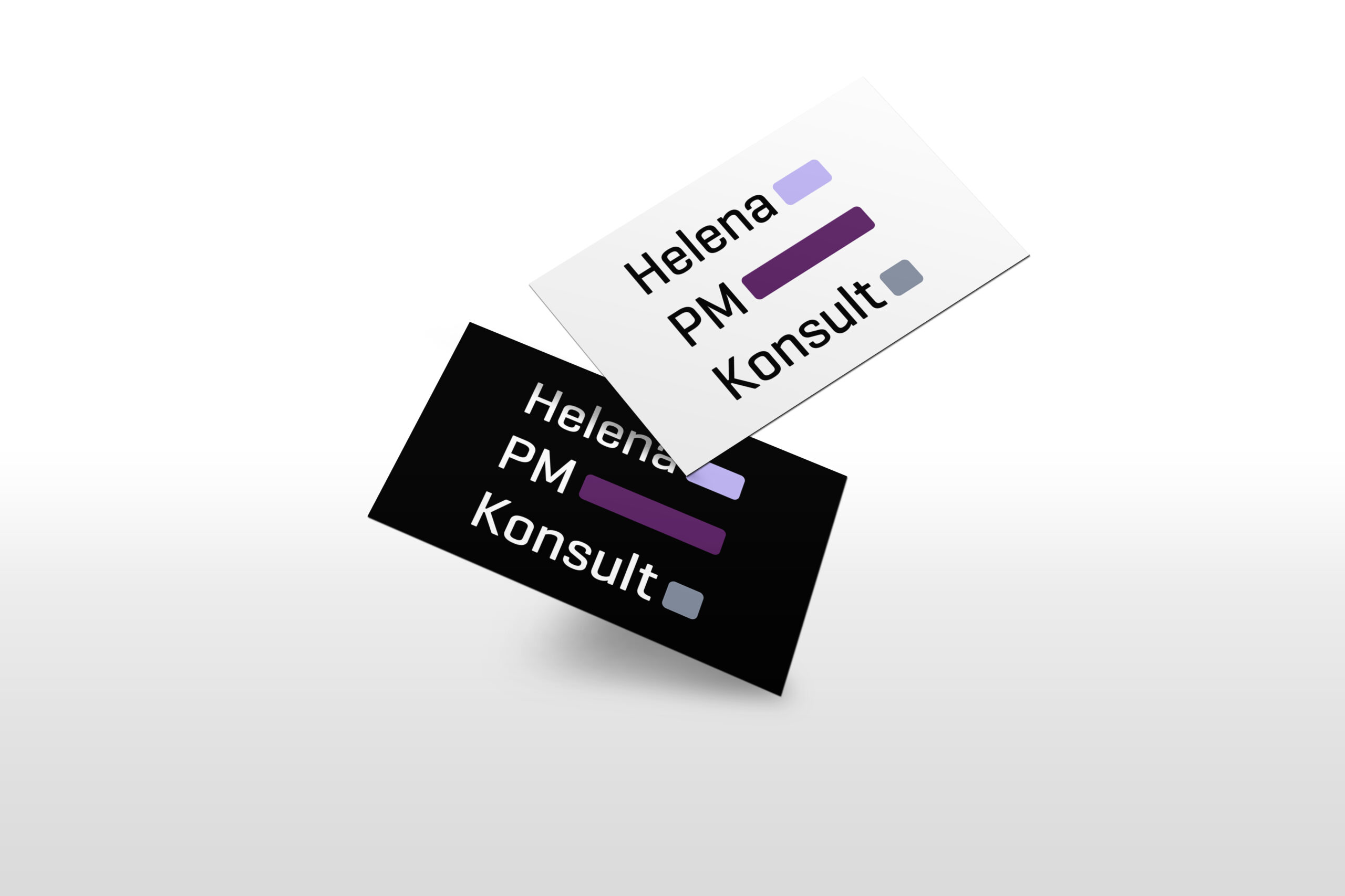 Framtagning av logotype till Helena PM Konsult | Karins Grafiska